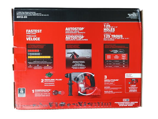 M18 FUEL 1" SDS-Plus Rotary Hammer - Model 2912-20