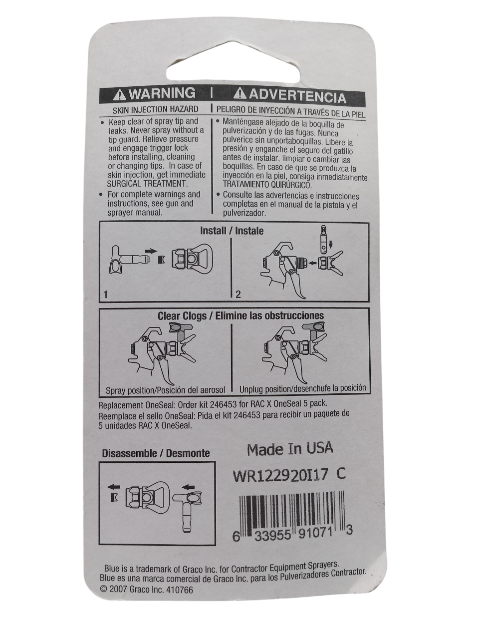 Graco WR1229 - WideRAC RAC X SwitchTip (WR1229)