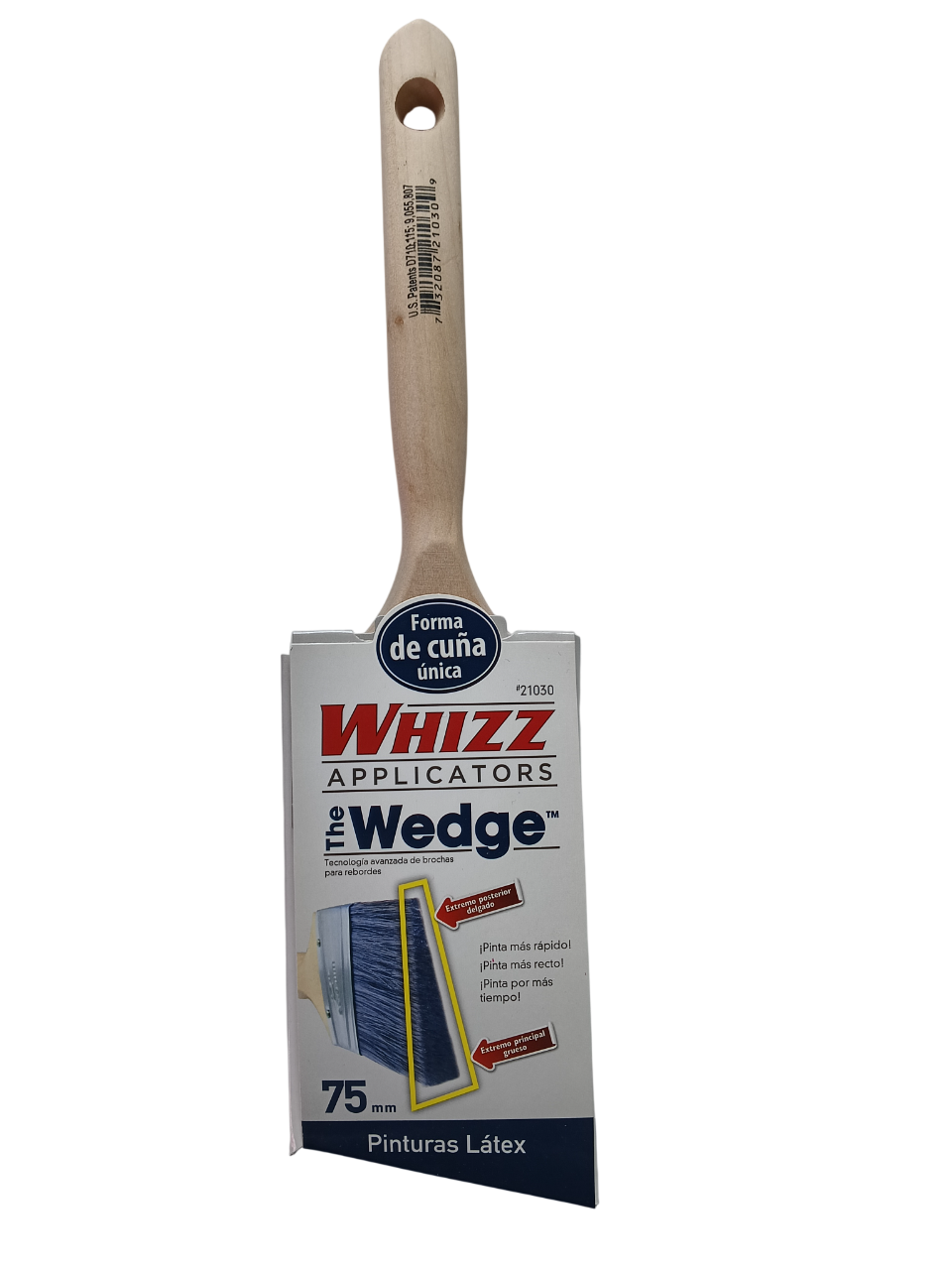 Whizz Wedge 3" Angled Sash Brush - Model 21030