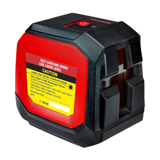Bauer 30 ft Self-Leveling Cross-Line Laser — 30 ft