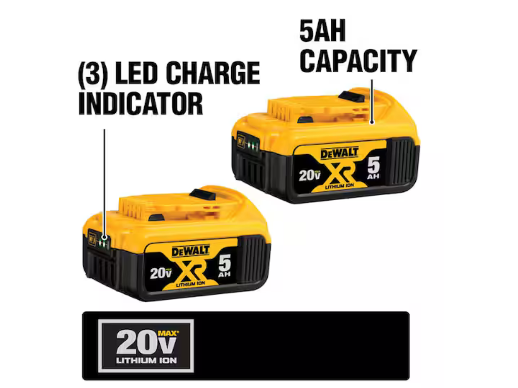 DEWALT — 20V MAX 2-Tool Cordless Combo Kit (DCK2100P2)