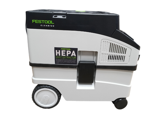 Festool CLEANTEC CT 15 HEPA Mobile Dust Extractor – 3.96 Gal / 130 CFM