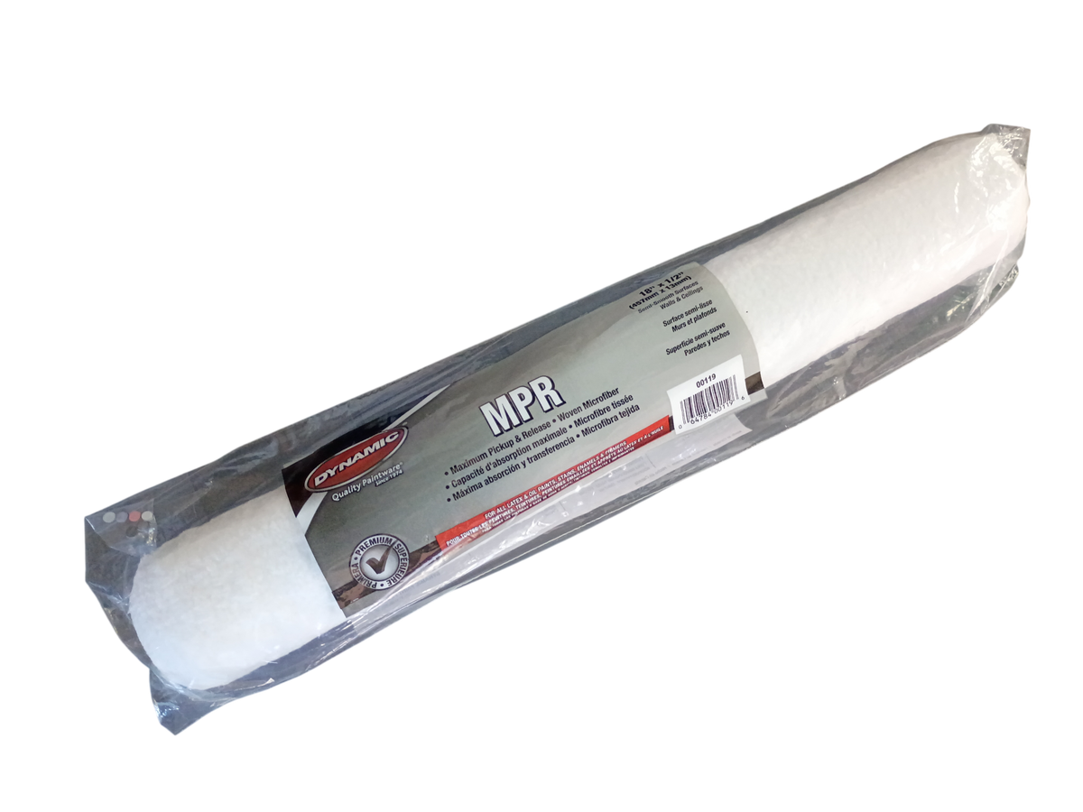 Dynamic MPR 18" x 1/2" Nap Woven Microfiber Paint Roller Cover - 00119