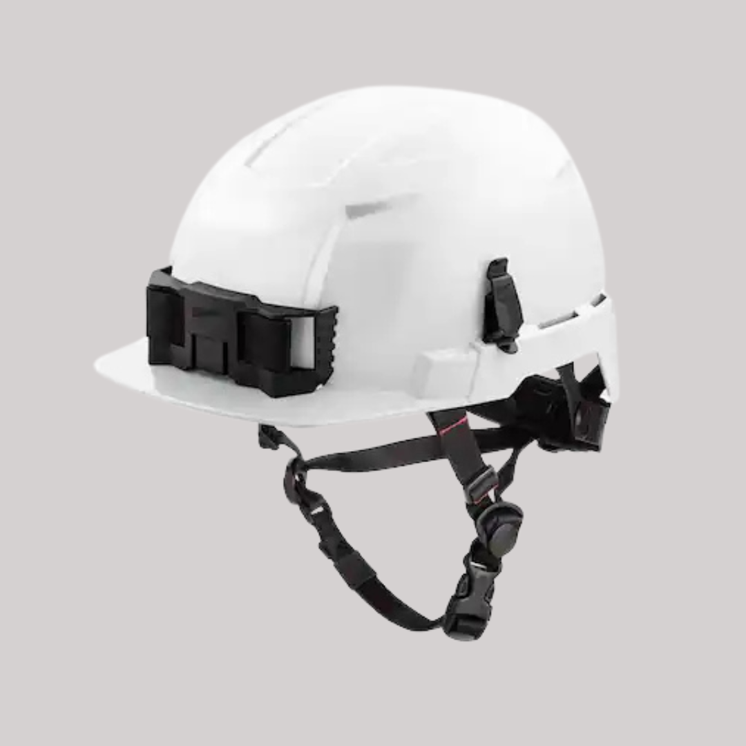Milwaukee BOLT Type 2 Class E Front-Brim Safety Helmet — Model 48-73-1321 | Non-Vented, Accessory-Ready