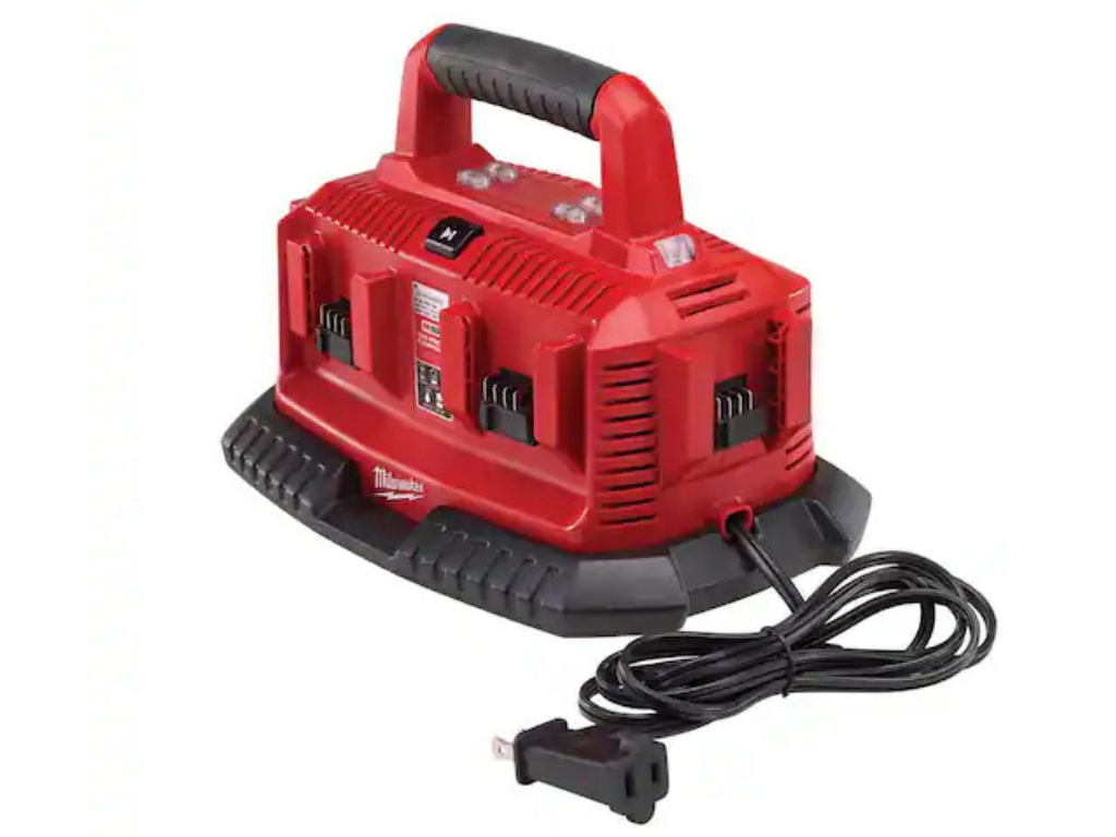 Milwaukee — M18 6-Port Sequential Battery Charger (Model 48-59-1806)