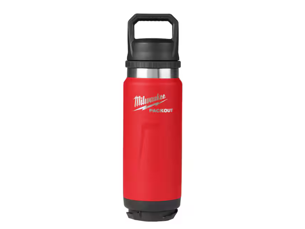 Milwaukee — PACKOUT 24 oz Insulated Bottle w/ Chug Lid (48-22-8396R)