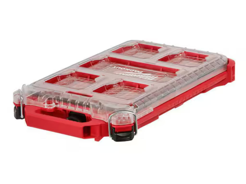 Milwaukee — PACKOUT 5-Compartment Low-Profile Compact Small Parts Organizer (48-22-8436)