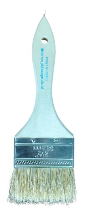 Pro Grade — 2.5" Chip Brush (Natural Bristle, Single)