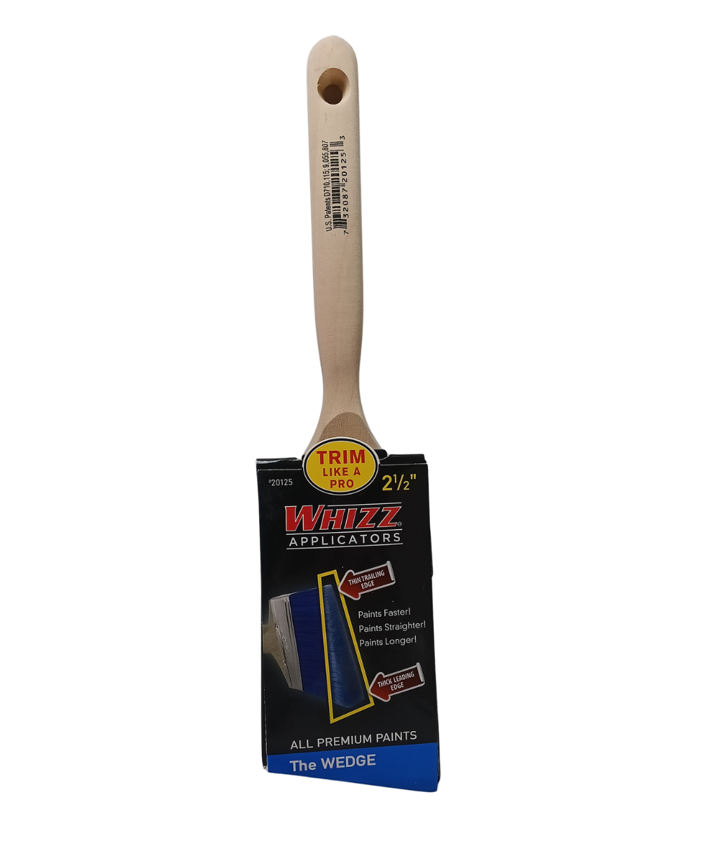 Whizz Wedge 2.5" Angled Trim and Wall Brush #20125