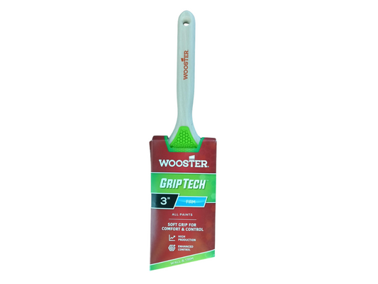 Wooster — GripTech 3" Firm Angle Paint Brush (Model 5401-3)