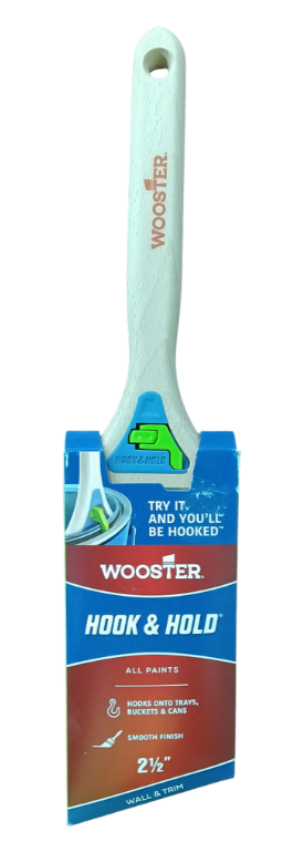 Wooster — Hook & Hold 2.5" Angle Paint Brush (Model 5301)