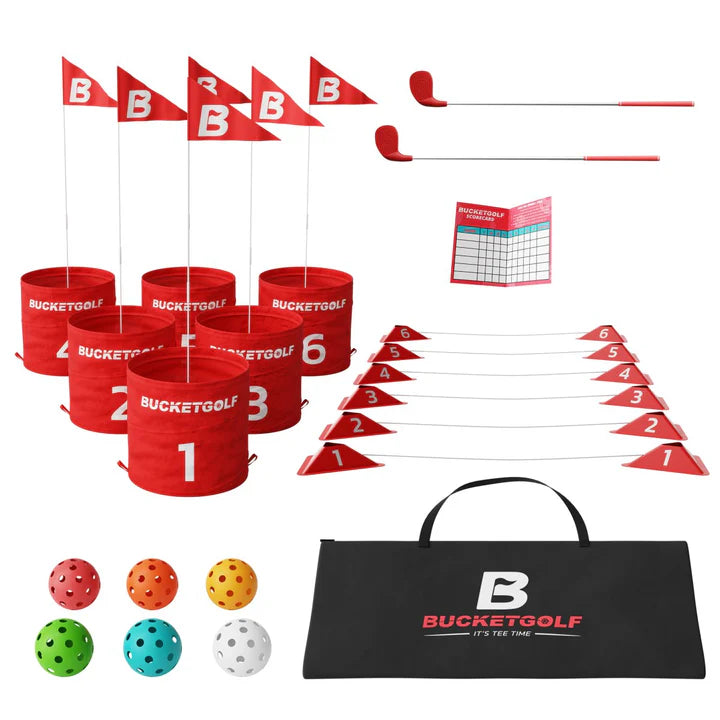 BucketGolf 6-Hole Bundle - 2 Clubs