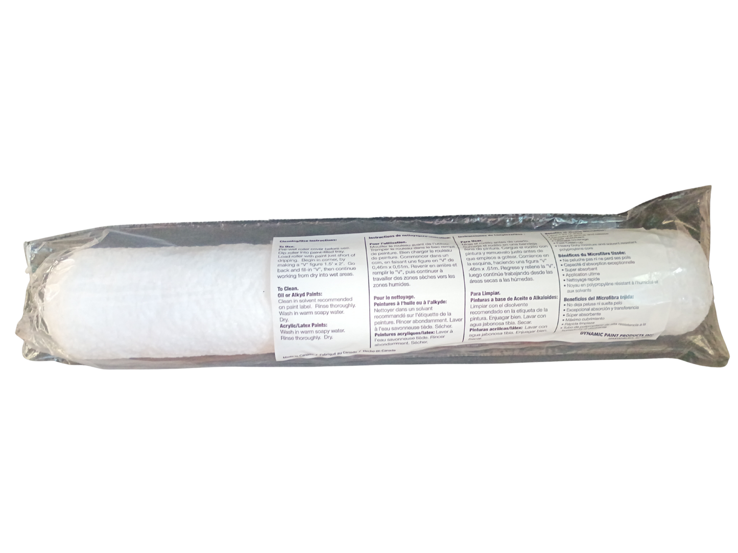 Dynamic 14 inch 3/8 NAP Woven Microfiber Roller Cover