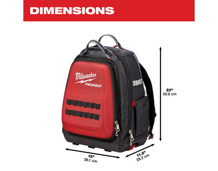 Milwaukee — 15" PACKOUT Tool Backpack (48-22-8301)