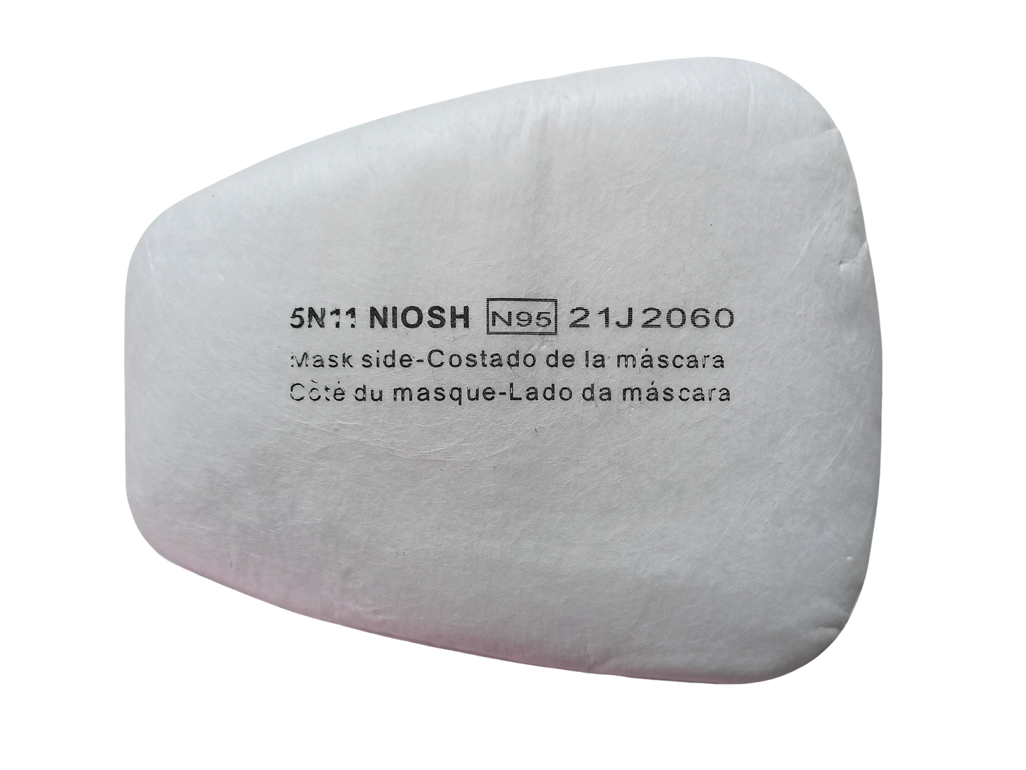 Multi-Layer High-Efficiency Respirator Filter Cartridge (Single Piece)