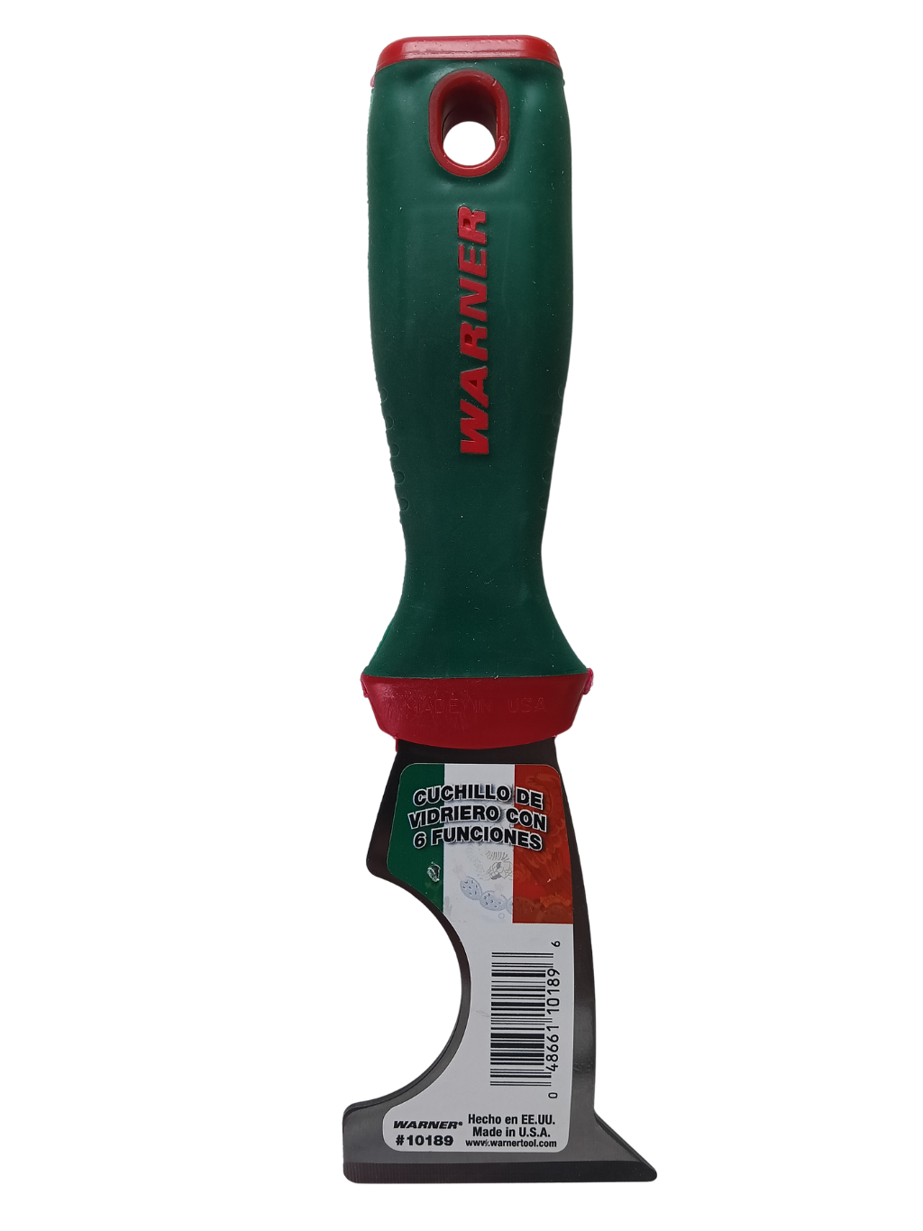 Warner ProGrip 6-in-1 Painter’s Multi-Tool - Carbon Steel, Made in USA (10189)