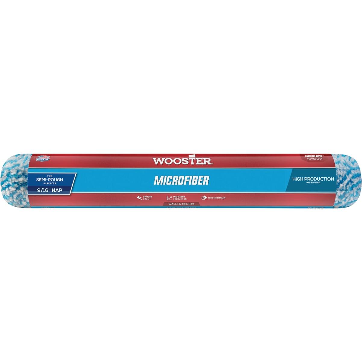 Wooster R524 — 18" x 9/16" Microfiber Roller Cover