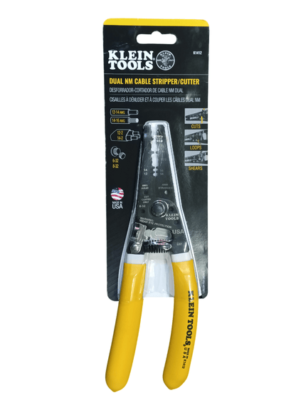 Klein Kurve Dual Non-Metallic Cable Stripper & Cutter (K1412)