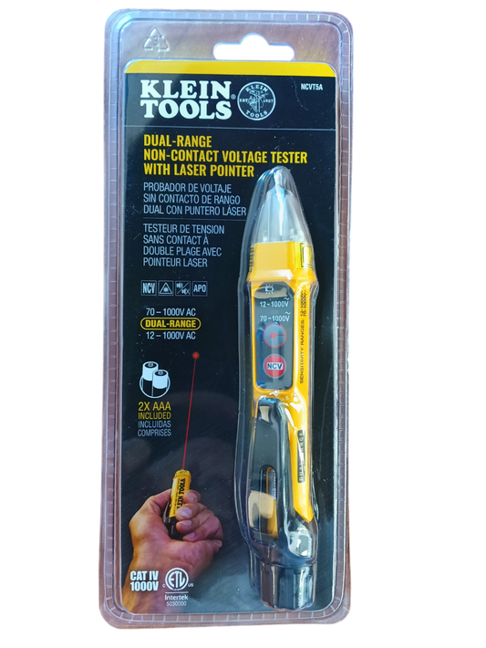 Klein Tools Dual-Range Non-Contact Voltage Tester - NCVT5A
