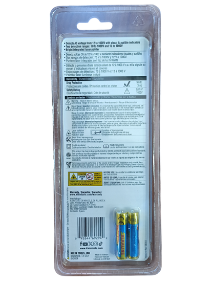 Klein Tools Dual-Range Non-Contact Voltage Tester - NCVT5A