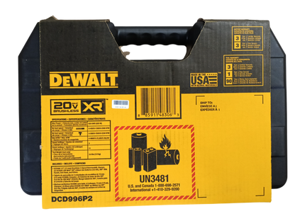 M18 20V MAX XR 3-Speed 1/2" Hammer Drill Kit — DCD996P2