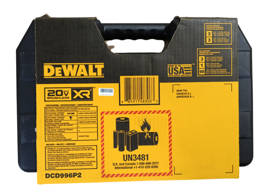 M18 20V MAX XR 3-Speed 1/2" Hammer Drill Kit — DCD996P2