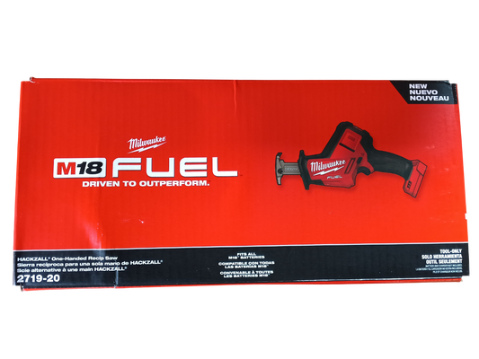 Milwaukee M18 FUEL 18V HACKZALL Reciprocating Saw - Tool Only (Model 2719-20)