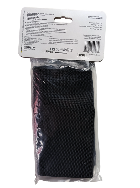 Klein Tools 5139B - 12-1/2" Cordura Nylon Tool Pouch Zipper Bag