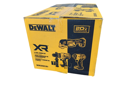 DEWALT DCK320X1R1 - 20V MAX 3-Tool Combo Kit with FLEXVOLT 9.0Ah and 20V MAX 6.0Ah Batteries