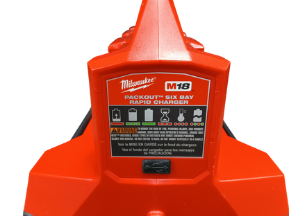 Milwaukee M18 Multi-Port Rapid Charger — 6-Port (48-59-1809)