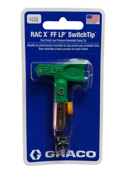 Graco Inc FFLP408 - Fine Finish Low Pressure RAC X FF LP SwitchTip (408)