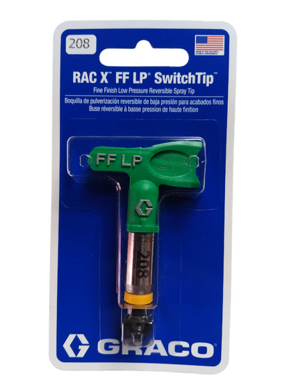 Graco FFLP208 - Fine Finish Low Pressure RAC X FF LP SwitchTip (208)