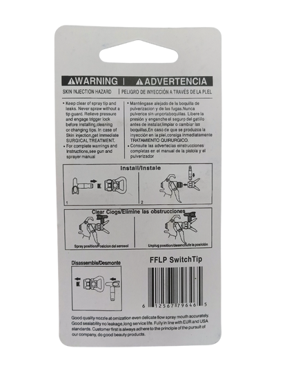 Graco FFLP312 - Fine Finish Low Pressure RAC X FF LP SwitchTip (312)