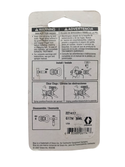 Graco RAC IV 417 - 1.875 in Tip (221417)