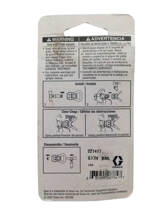 Graco RAC IV 417 - 1.875 in Tip (221417)