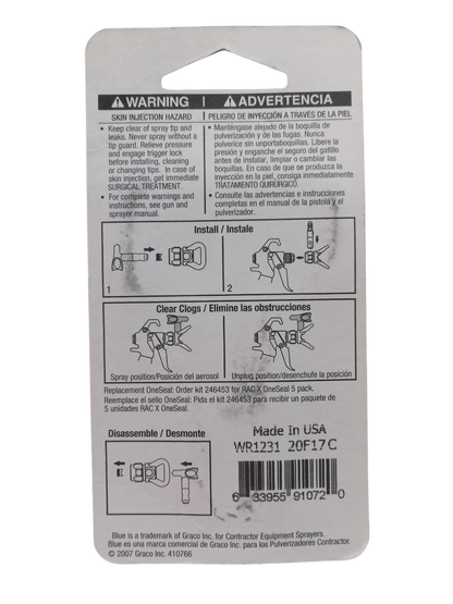 Graco WR1231 - WideRAC RAC X SwitchTip (WR1231)