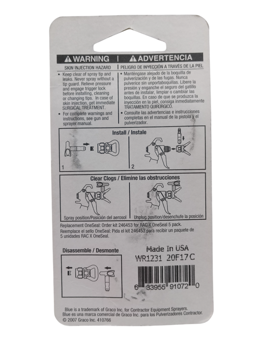 Graco WR1231 - WideRAC RAC X SwitchTip (WR1231)