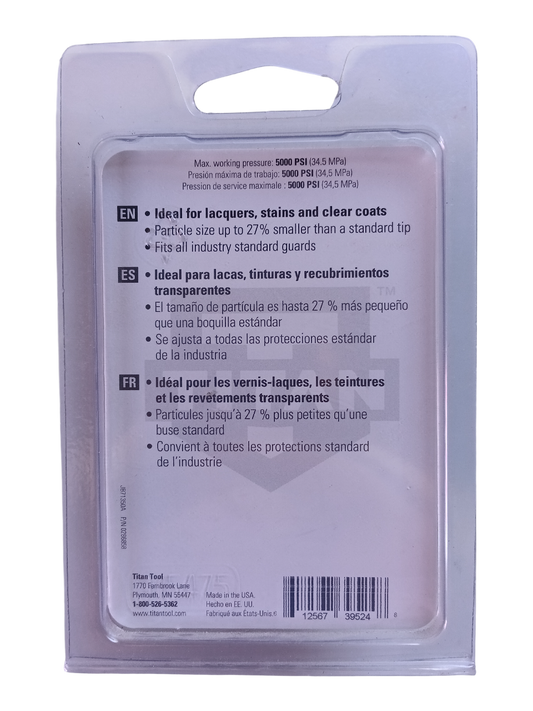 Titan SC-6 Plus 210 - Synergy Fine-Finish Nozzle 5000 PSI - Size 210