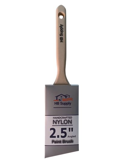 HB Supply Handcrafted Nylon Angled Paint Brush