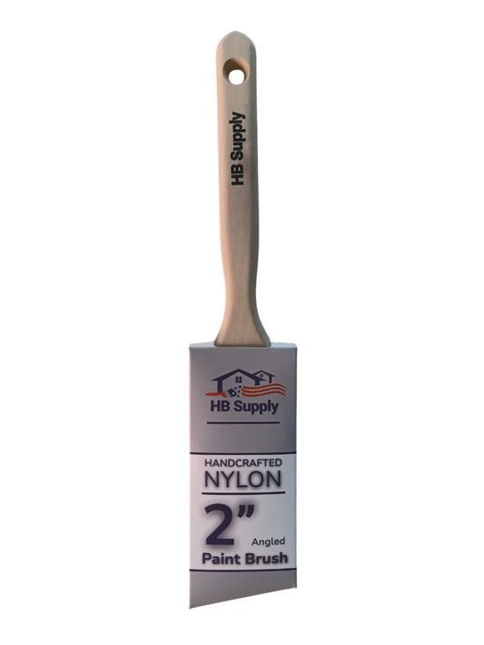 HB Supply Handcrafted Nylon Angled Paint Brush