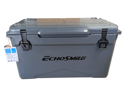 EchoSmile D0100H5ISYJ - 40 qt. Rotomolded Cooler (Grey)