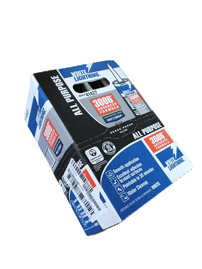 White Lightning 30060 - 10 oz Original Formula Caulk (Box of 12)