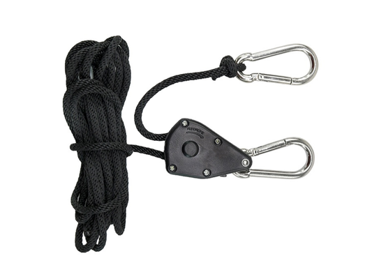 Pair (2) 1/8" Rope Ratchet Tie Down Hangers