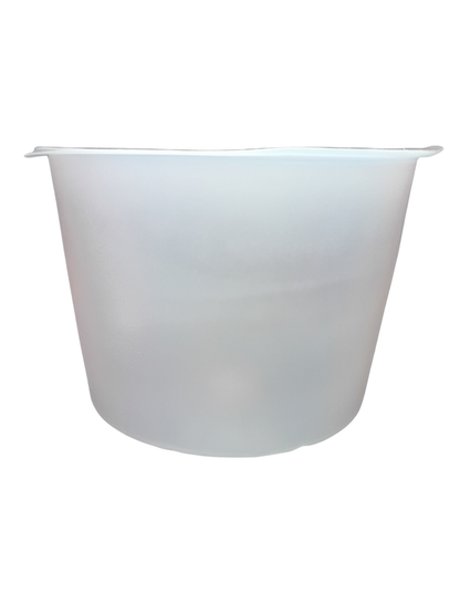 5 Quart Thin-Wall Plastic Mixing Pail : Flexible Utility Bucket for Paint and Epoxy