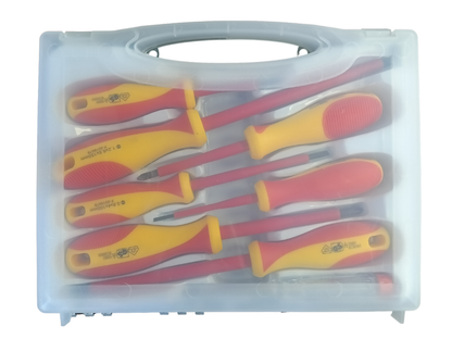 Insulated Screwdriver Set – Professional Electrician’s Tools 8 pc