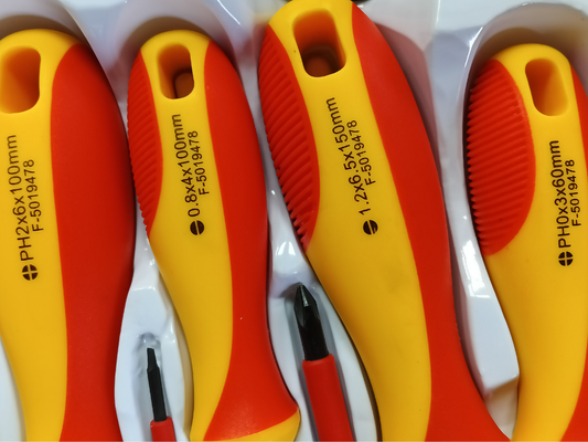 Insulated Screwdriver Set – Professional Electrician’s Tools 8 pc