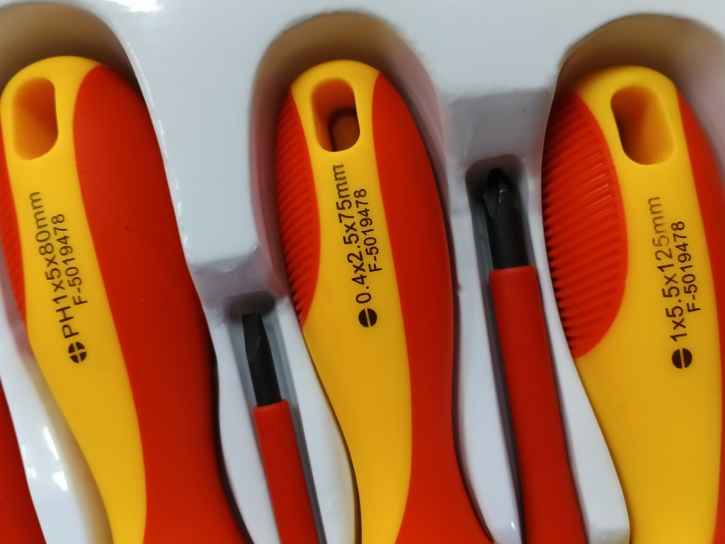 Insulated Screwdriver Set – Professional Electrician’s Tools 8 pc