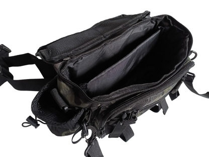 Camouflage Black/Green Fishing Gear Pouch