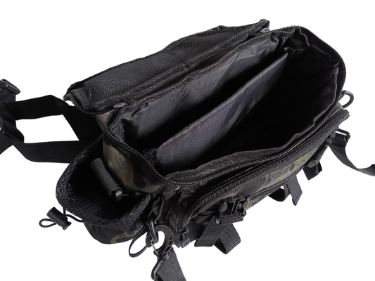 Camouflage Black/Green Fishing Gear Pouch