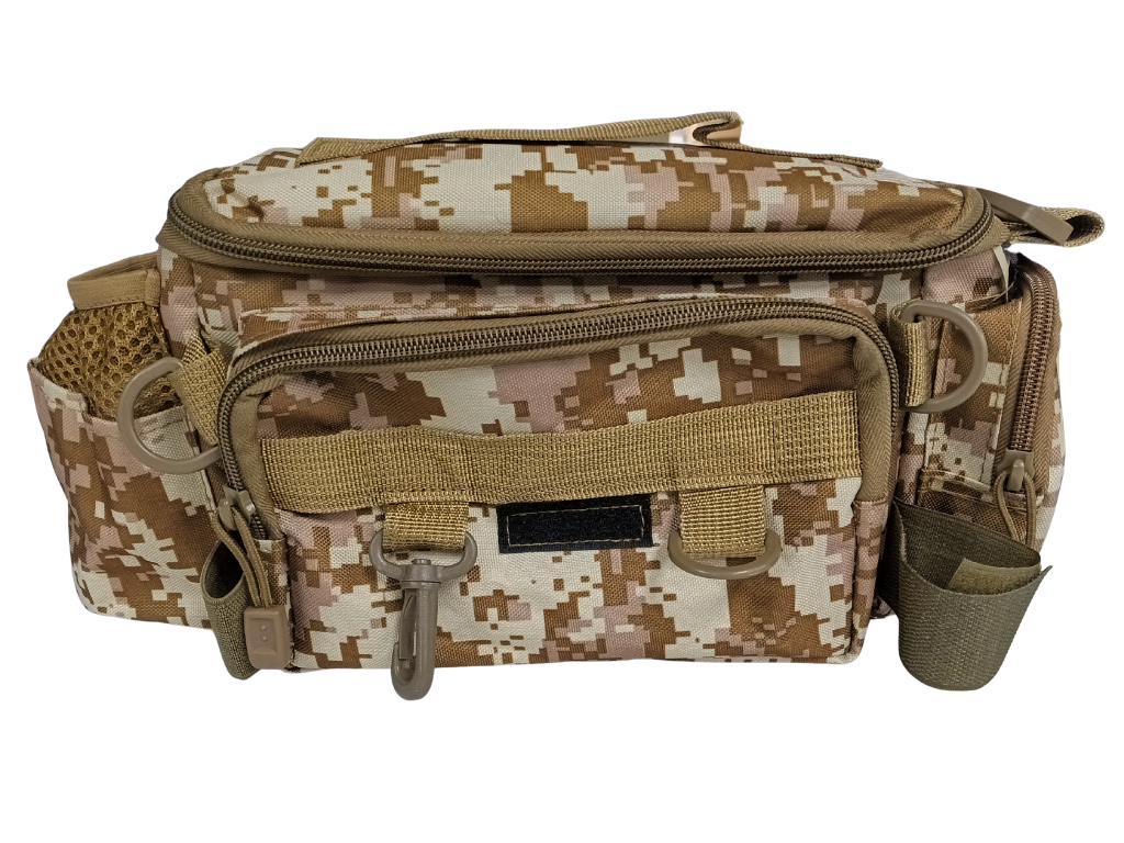 Camouflage Brown/Tan Fishing Gear Pouch